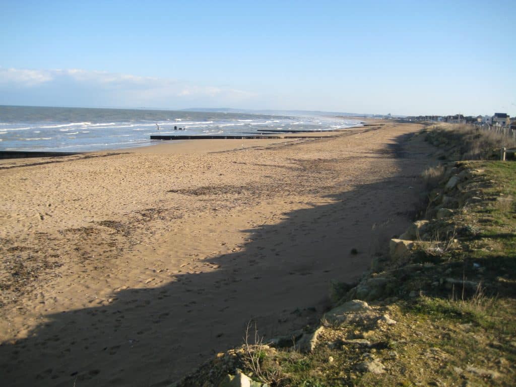 Plage_Colleville-Montgomery dans le Cotentin