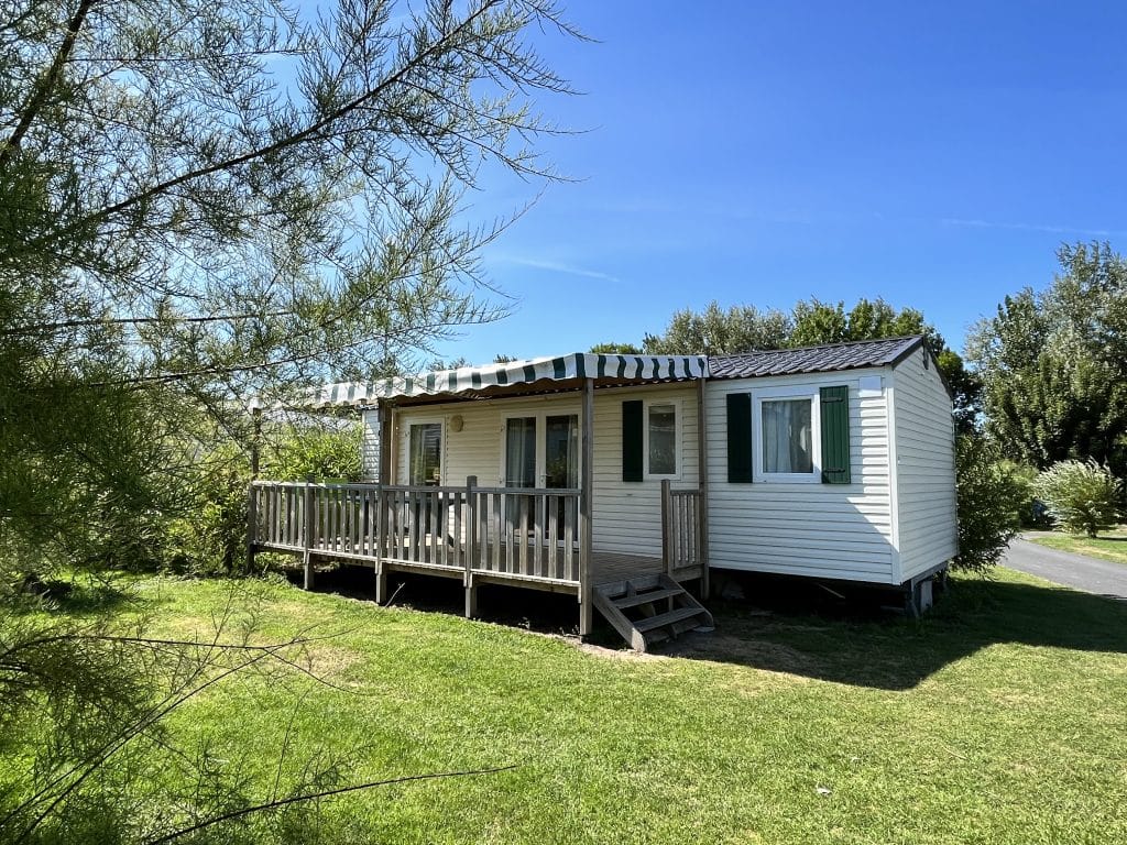Mobil-home au camping le Fanal avec piscine dans le Calvados