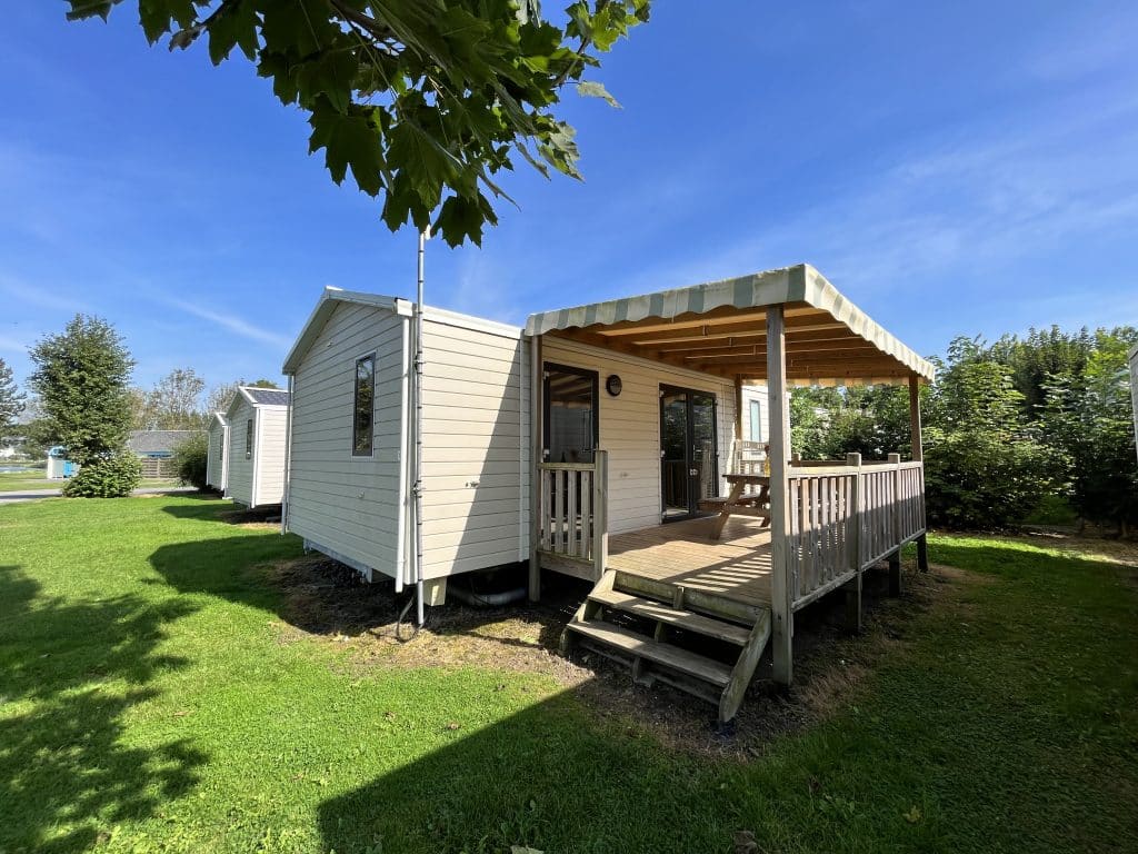 Mobil-home au camping le Fanal à Isigny-sur-Mer